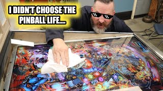 How to install pinball glass [upl. by Llamaj]