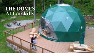 Welcome to our LUXURY Dome  Geodesic Dome Tour [upl. by Tunnell]