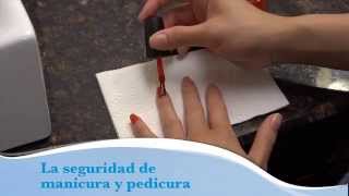 La seguridad de manicura y pedicura [upl. by Ecnarretal]