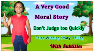 MORAL STORY  ENGLISH SHORT STORY  STORY TELLING  prize Winning Story  Subtitles [upl. by Brana]