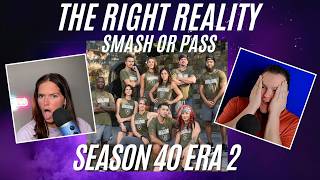 SMASH OR PASS The Challenge Season 40 Battle of The Eras  ERA 2 [upl. by Annaig863]