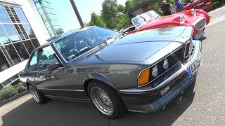 BMW M635 CSI E24  2nd BMW M amp Classic Meeting  BMW Dealer  Stuttgart Vaihingen [upl. by Evad]