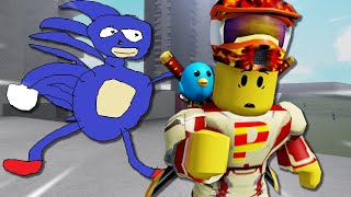 ROBLOX PghLFilms ESCAPES FROM SANIC [upl. by Bundy969]