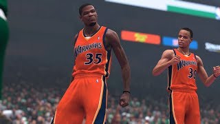 NBA 2K19 Modded Season Showcase 2009 Warriors vs Celtics [upl. by Aenal]