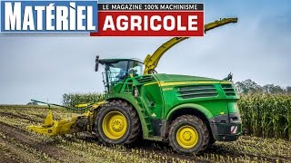 Presentation de lensileuse John Deere série 8000  forage harvester by Matériel Agricole [upl. by Airpac]