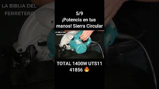 Parte 5  ¡Potencia en tus manos Sierra Circular TOTAL 1400W UTS1141856 🔥 [upl. by Burbank]