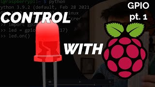 Blinking LED Raspberry Pi Tutorial [upl. by Oneil]