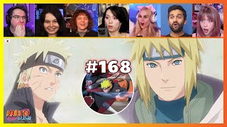 Naruto Shippuden Episode 168  The Fourth Hokage  Reaction Mashup ナルト 疾風伝 [upl. by Muncey]