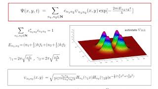 Oscillatore armonico quantistico 2D [upl. by Beacham]