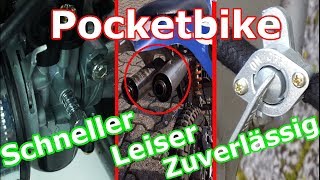 Sinnvolle Verbesserungen am Pocketbike [upl. by Colon225]