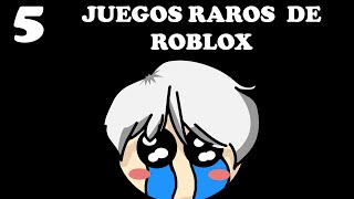 Probe 5 juegos RAROS de Roblox [upl. by Anirod67]