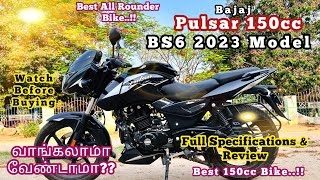 🔥Pulsar 150cc BS6 2023 New Model  Full Specifications amp Review  Bajaj  PrabaSpec  Moto Vlog [upl. by Venice486]