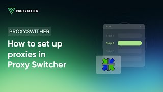 How to setup Elite proxies in Proxy Switcher [upl. by Mikael]