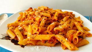 Perfect Penne Pasta in Red Sauce  How to Cook Penne Pasta in Tomato Sauce [upl. by Aldas504]