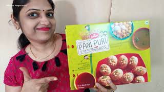 Haldiram Pani Puri review video  Pani Puri Chat  Readymade Golgappe review  Puchka  Wow food [upl. by Lielos]