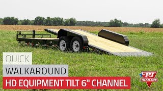 HD Equipment Tilt 6quot Channel TJ Quick Walkaround [upl. by O'Doneven]