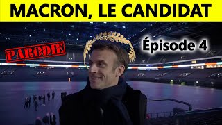 Parodie Emmanuel Macron le Candidat  Épisode 4 le méga show [upl. by Cirded]