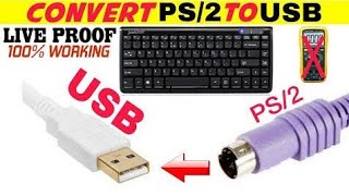 Convert PS2 Keyboard into USB [upl. by Kele]