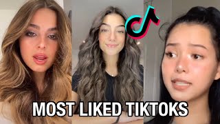 TOP 50 Most Liked TikToks of All Time 2022 [upl. by Sherlocke]