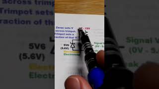 Schematic How To Steady Trimpot Vout With Zener Diode diy electronics electrical [upl. by Sitruc]