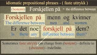 Norwegian Prepositions Explained  i  eller  på  Part 2 [upl. by Leik]