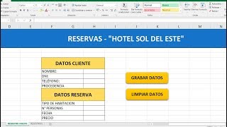 Excel  Como crear botones con macros para guardar registros Excel [upl. by Ainoz]