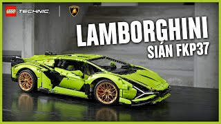 Closer than ever to the real Lamborghini Sián FKP 37  LEGO® Technic [upl. by Llerdnek]