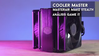 Cooler Master Masterair MA612 Stealth review y unboxing en español GameIt ES [upl. by Busby744]