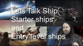 Starter and Entrylevel Ships of Star Citizen [upl. by Gus974]