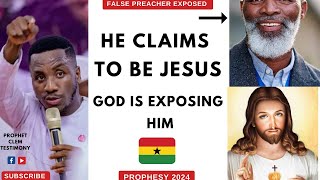 GOD EXPOSED THIS FALSE quotJESUSquot IN GHANA THROUGH PROPHESY  PROPHET CLEM [upl. by Claudetta]