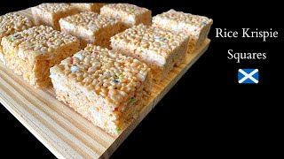 How To Make Rice Krispie Squares  Rice Crispie Treats [upl. by Aikcir]