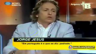 Jorge Jesus explica a diferença entre bom jogador e bom jogador Vídeo [upl. by Ellevart]