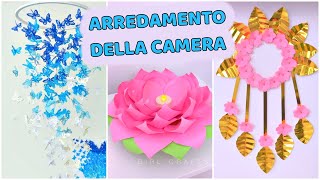 FAI DA TE  IDEE INCREDEBILE DI ARREDAMENTO DELLA CAMERA  TRUCCHI PER ARREDO CASA [upl. by Valle]