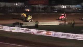 Speedcar ANZAC Challenge Crashes from Tyrepower Parramatta City Raceway [upl. by Delaryd]