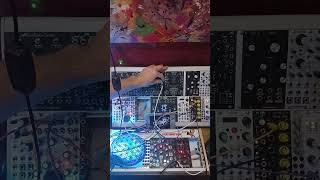 EXPLORING RESONATOR eurorack rings modular synth synthesizer ambient Minimal jam harp idm [upl. by Ardekahs]