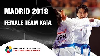 GOLD MEDAL Japan vs Spain  2018 World Championships  WORLD KARATE FEDERATION [upl. by Fauver]