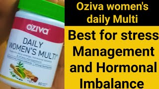 Best Multivitamin for Women  Oziva Daily Women Multivitamin Hormonal Balance [upl. by Malliw]