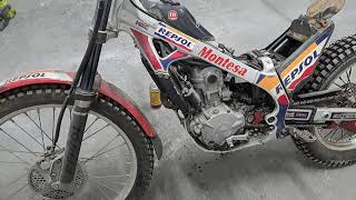 Montesa 4rt will it run trials bike starting nightmare honda montesa cota 4rt [upl. by Sid45]