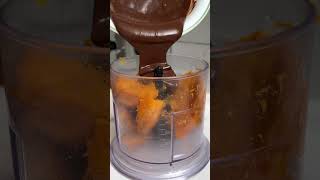 2ingredient chocolate mousse  Sweet potato chocolate fudgy mousse shorts [upl. by Fabrice]