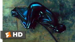 The Girl in the Spiders Web 2018  Black Latex Torture Scene 810  Movieclips [upl. by Leifeste]