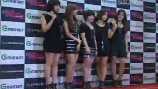 100522 SuJu SNSD SHINee 2PM Red Carpet  DC 2010 [upl. by Coop]