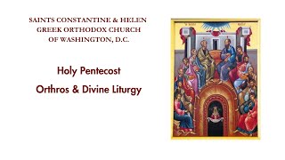 Holy Pentecost  Orthros Divine Liturgy and Vespers of Kneeling [upl. by Enrev187]