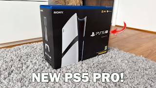 PS5 Pro Unboxing and First Impressions [upl. by Trebliw]