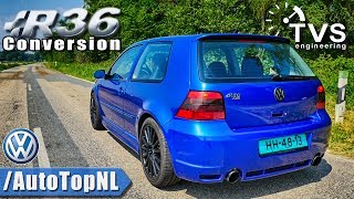 VW Golf R32  R36 36 VR6 SUPERCHARGED  EXHAUST SOUND amp ONBOARD by AutoTopNL [upl. by Amoakuh]