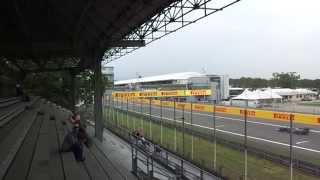 The view from Grandstand 24 Vedano at Monza 2014 Italian Formula 1 Grand Prix [upl. by Enetsirk]