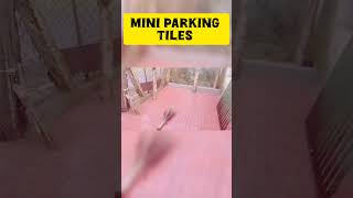 Mini parking tiles Wow mast दिख रहा हैंexperiment tiles home bkart miniparking ब्रांडा [upl. by Eckblad]