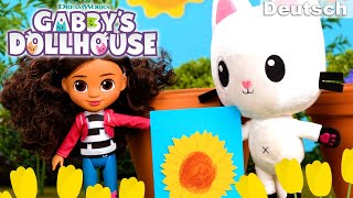 Blumen pflanzen mit Gabby SchrittfürSchrittAnleitung  GABBYS DOLLHOUSE SPIELZEUGABENTEUER [upl. by Macilroy]