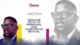 Kabelo Moroke Genuine Keys To Personal and Corporate Revival [upl. by Adahsar]