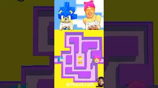 MAZE CHALLENGE with SONIC vs TORUNG shorts youtubeshorts [upl. by Ringe]