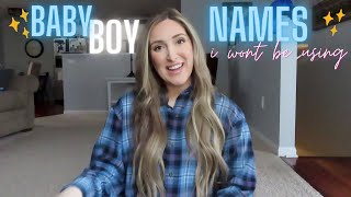 Names I love but wont be using  UNIQUE BABY BOY NAMES [upl. by Llehsyar]